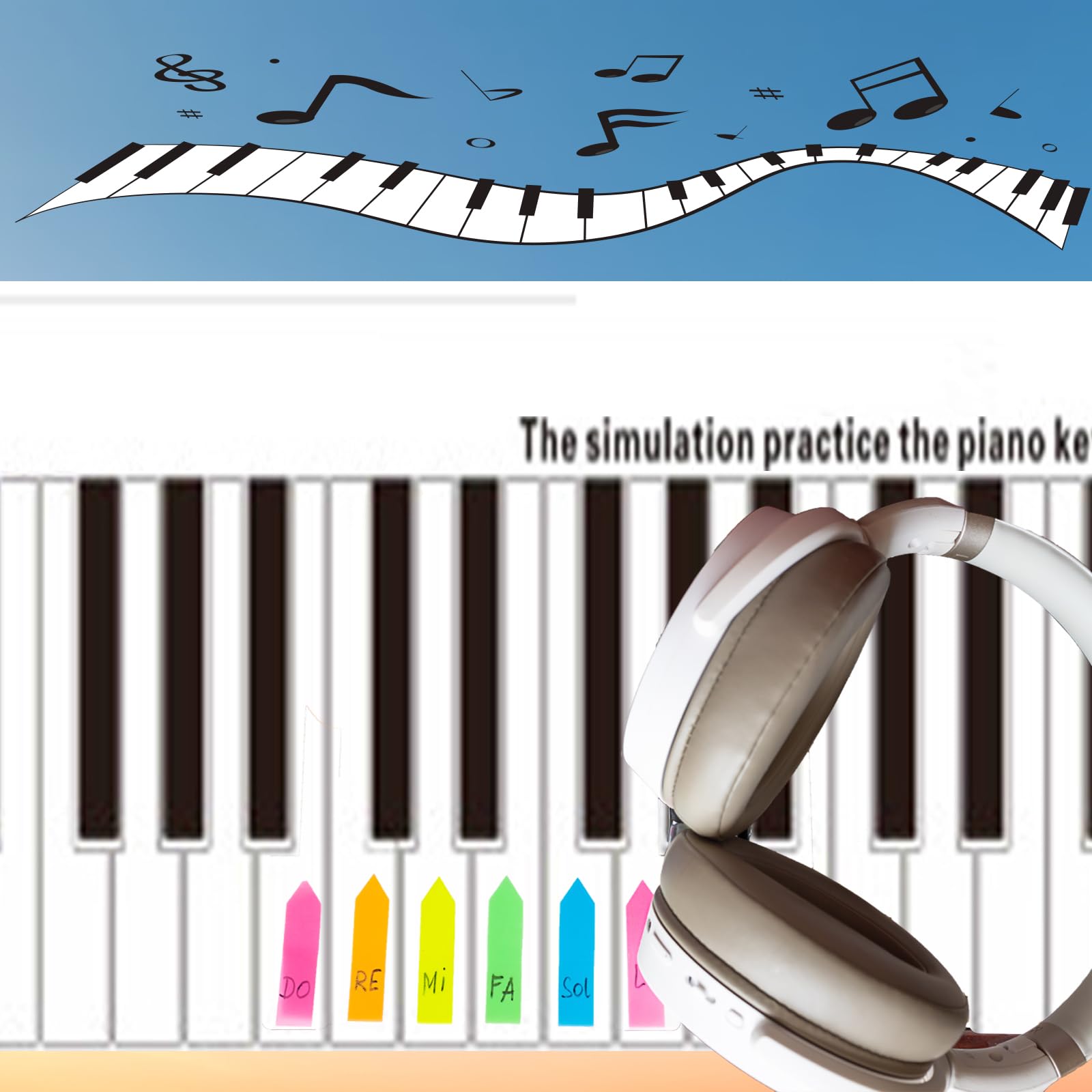 88 Keys Keyboard Notes