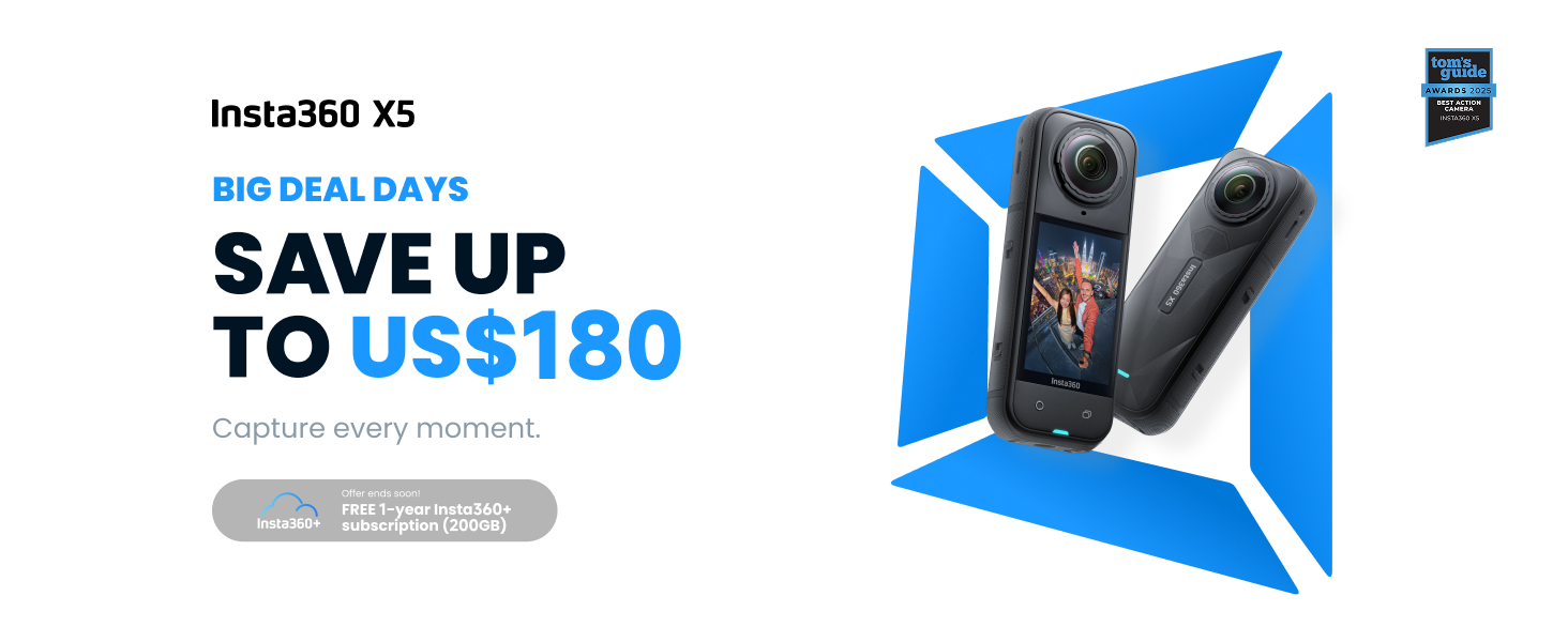 Amazon.com : Insta360 X5 MM93 Championship Edition - Waterproof 8K