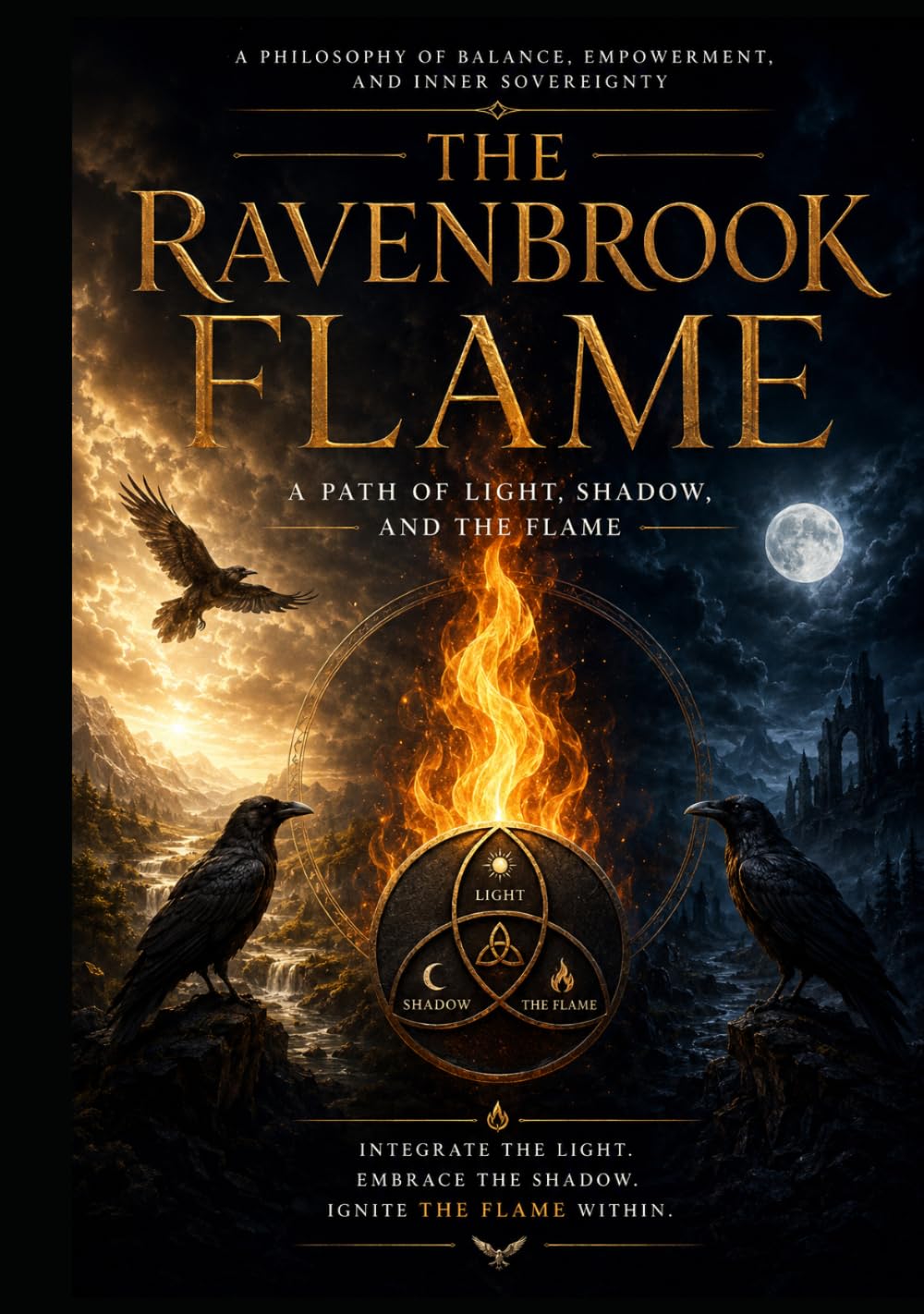 The Ravenbrook Flame: A Philosophy of Light, Shadow, and Inner Sovereignty