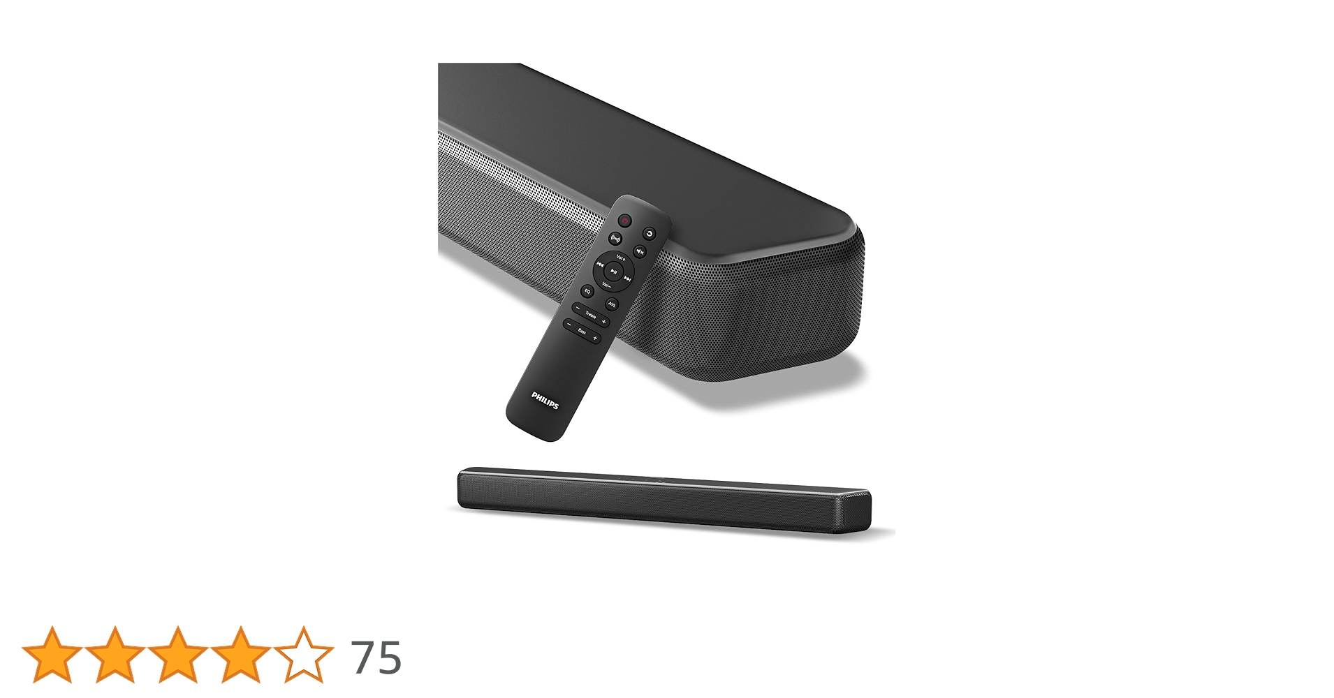 【7月31日まで10％OFF】PHILIPS　サウンドバー　TAB5109 Amazon.co.jp: Philips(フィリップス) サウンドバー テレビ用