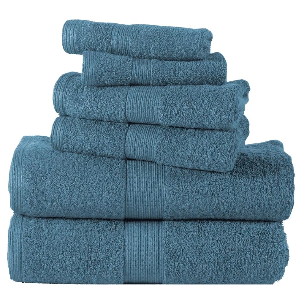 Juego de toallas de algodón para el baño familiar: comodidad y secado rápido tras la ducha