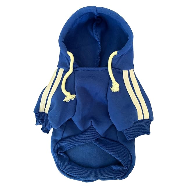 Foto 3 de 7 de Izefia Sudadera con Capucha para Perros Ropa Suéter de Lana para Perros Sudadera de Invierno Sudadera Básica…