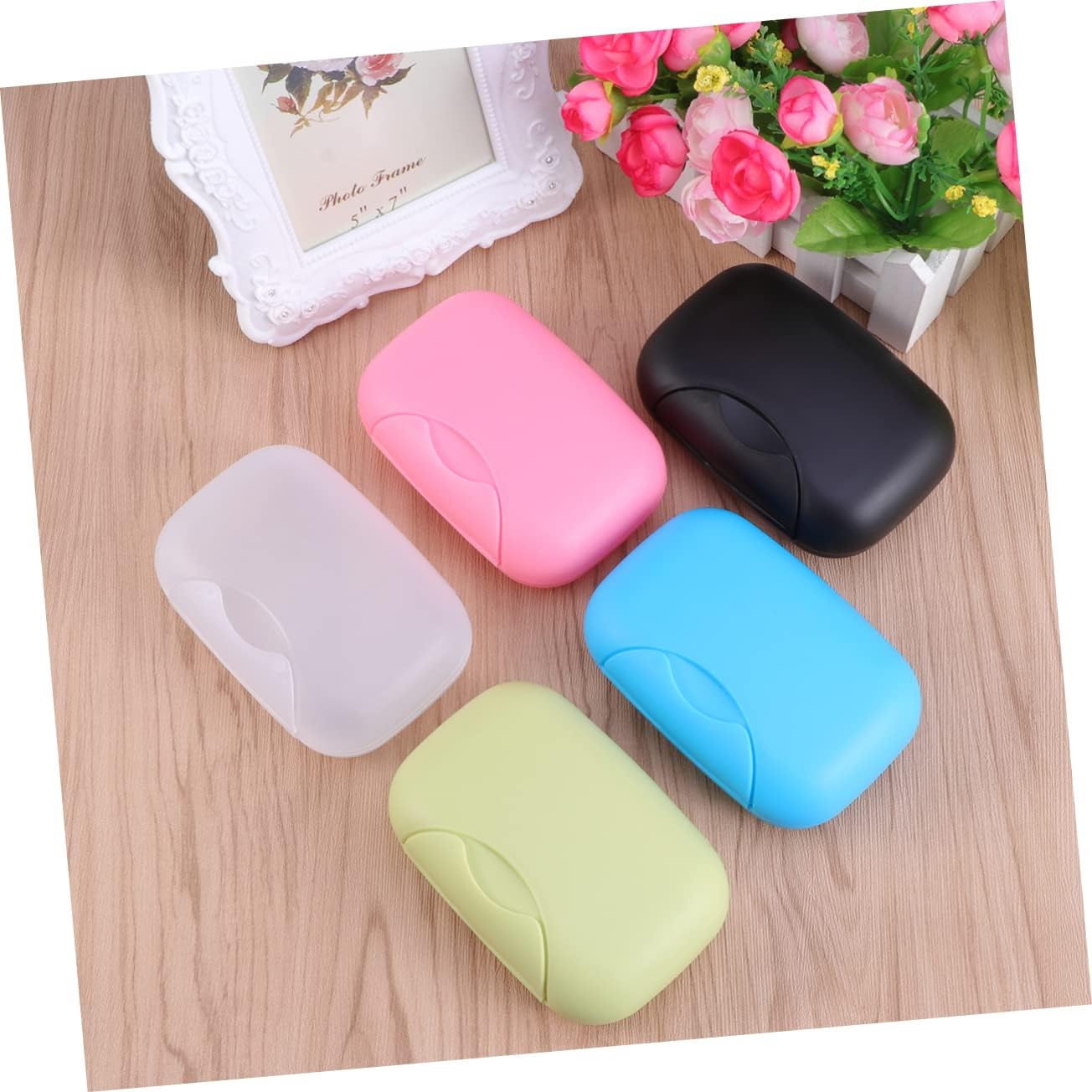 Bar Soap Travel Container Sealed Soap Holder Pp Plastic Easy to Carry for Camping Hiking