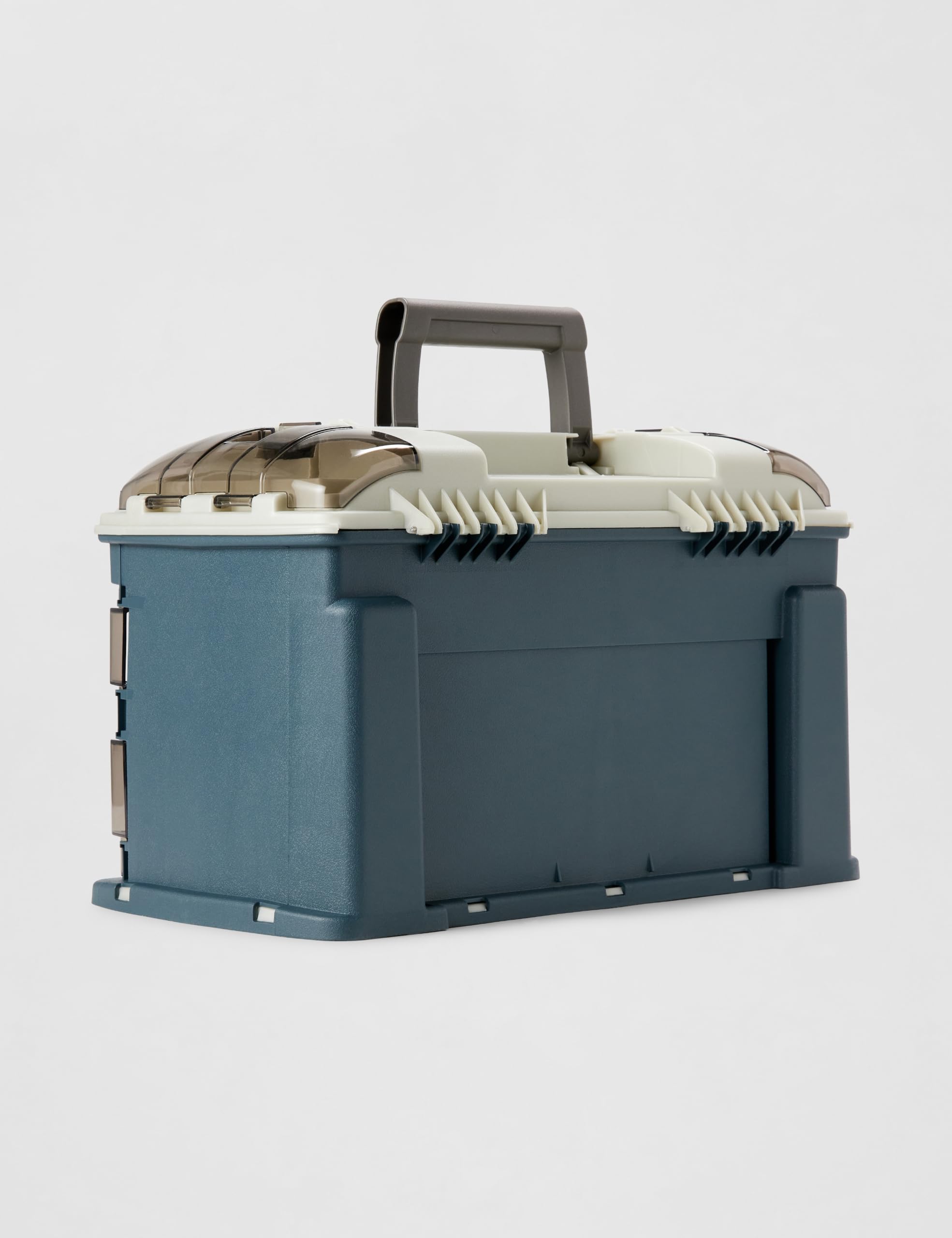 Plano Boîte de rangement coudée 3700 pour matériel de pêche, unisexe, beige/bleu