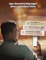 X-Sense WiFi-s Füst és Szénmonoxid Érzékelő, Cserélhető Elemmel, 2-in-1 Intelligens Kombinált Detektor, X-Sense Home Biztonsági Applikációva 5