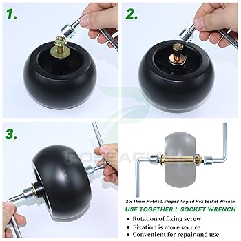 その他 DESERTEAGLE50AE Amazon.com: POSEAGLE 4 Pack 1-603299 Anti Scalp Deck Wheel