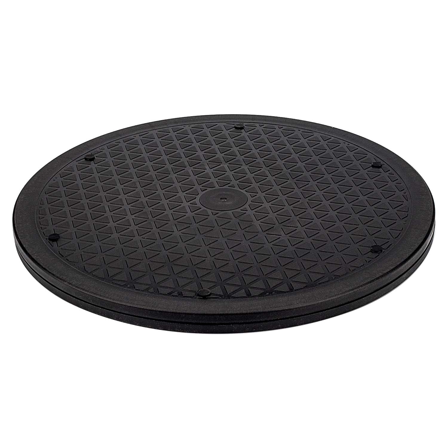 Leadleds 12" Heavy Duty Rotating Swivel Display Stand with Steel Ball Bearing for Indoor/Outdoor Use with Monitor/tv/Turntable/Lazy Susan