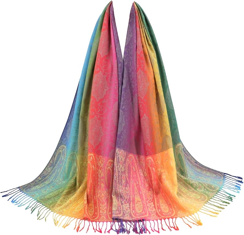 Pashmina Rave Scarf Shawls and Wraps for Women Evening Dresses