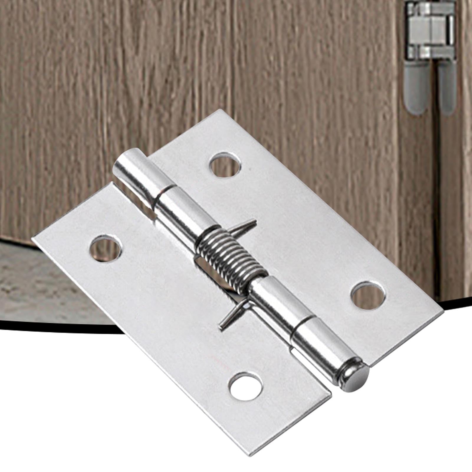 6 Stks 2 Spring Deur Scharnieren, Heavy Duty Venster Scharnier 304 Rvs voor Interne Externe Deuren 6 Stks 2 Spring Deur Scharnieren, Heavy Duty Venster Scharnier 304 Rvs voor Interne Externe Deuren