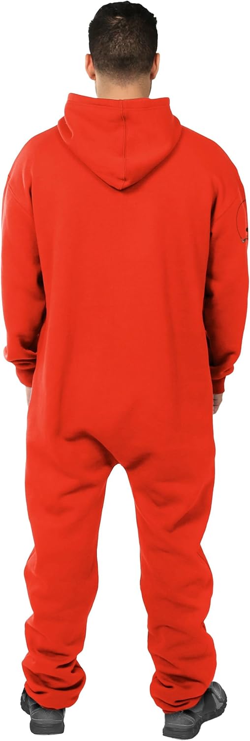 FOCO Cleveland Browns Team Logo Klew Suit - Orange - Extra Small