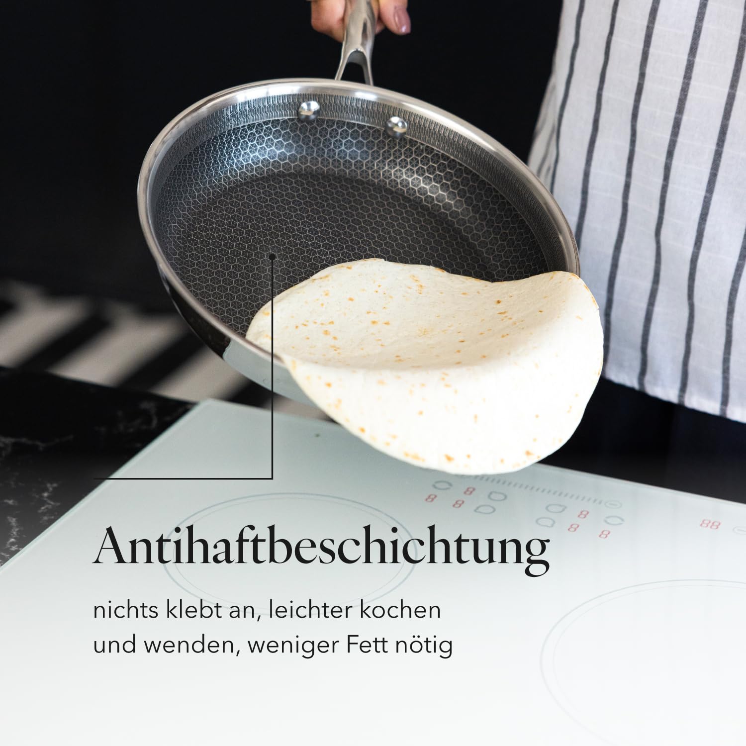 Florina Bratpfanne aus Edelstahl ARISTO – Bild 5