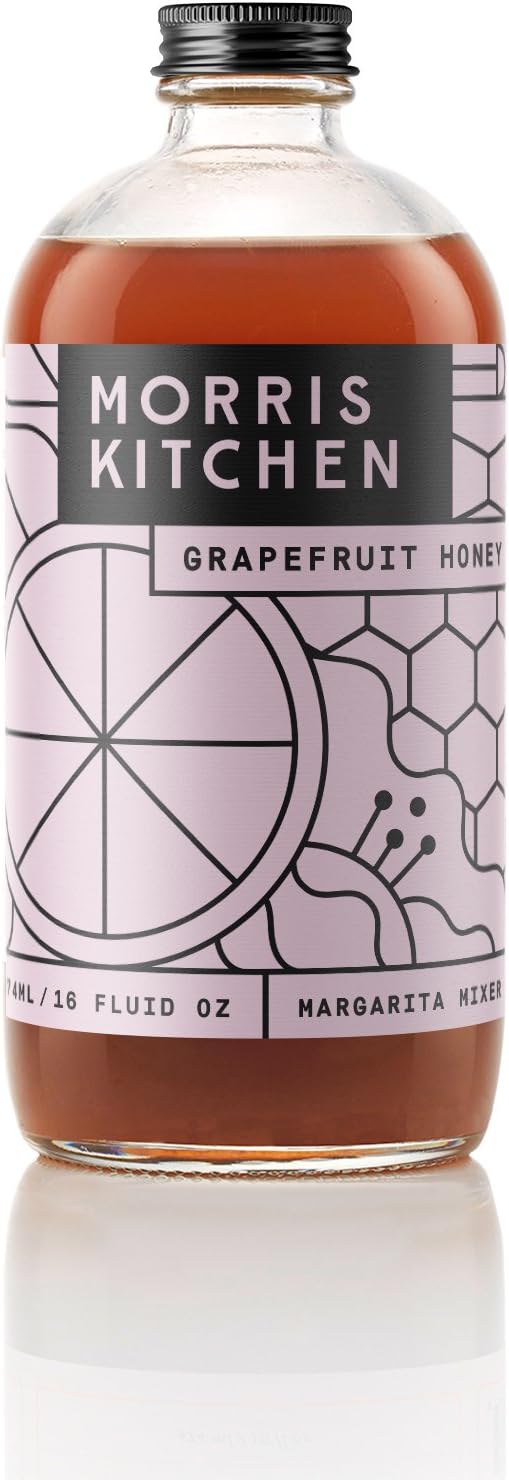 Morris Kitchen Grapefruit Honey Cocktail Mixer 16 oz Single Bottle