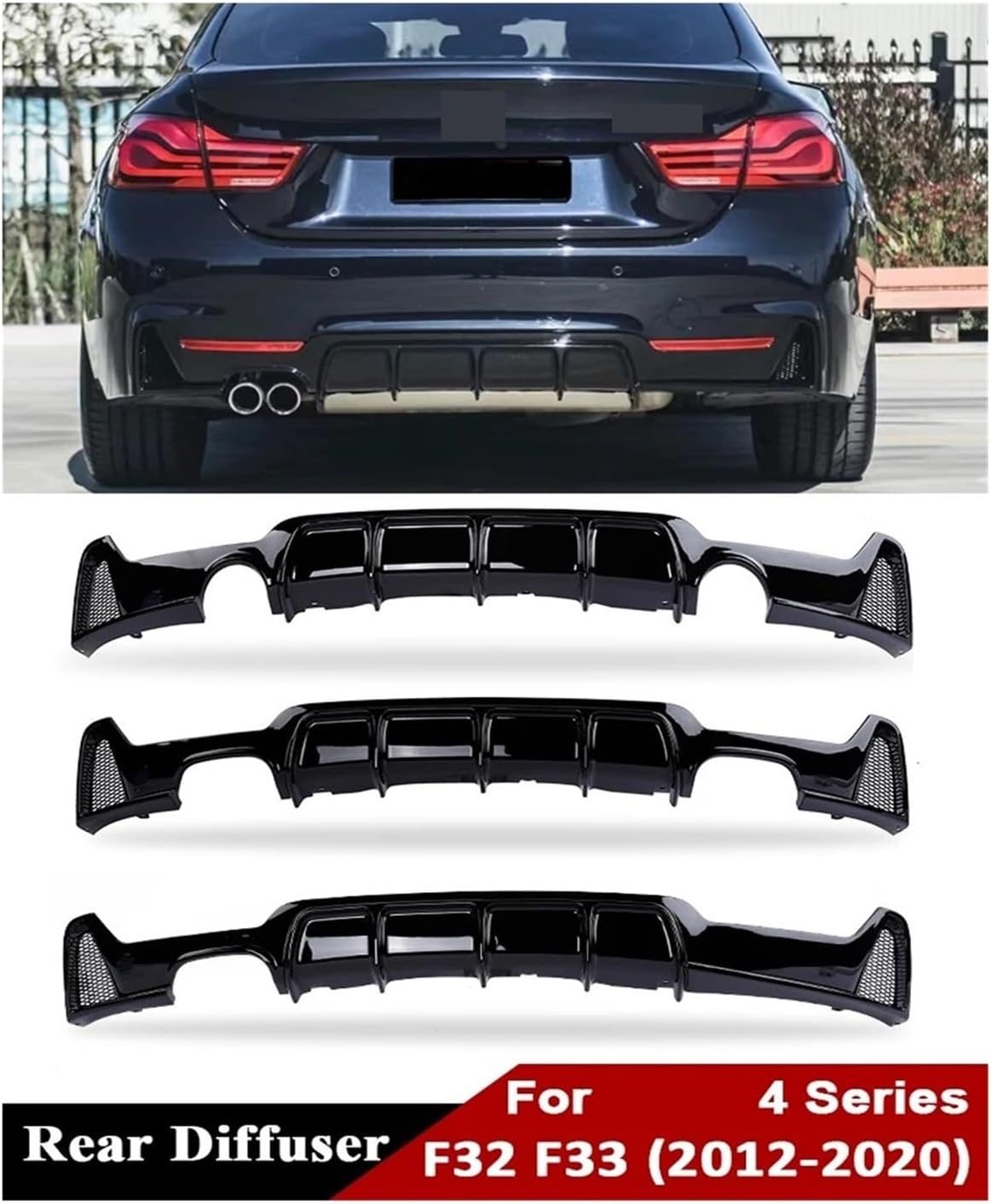 BMW 4 シリーズ F32 F33 F36 2014-2020 MP カーボンファイバー