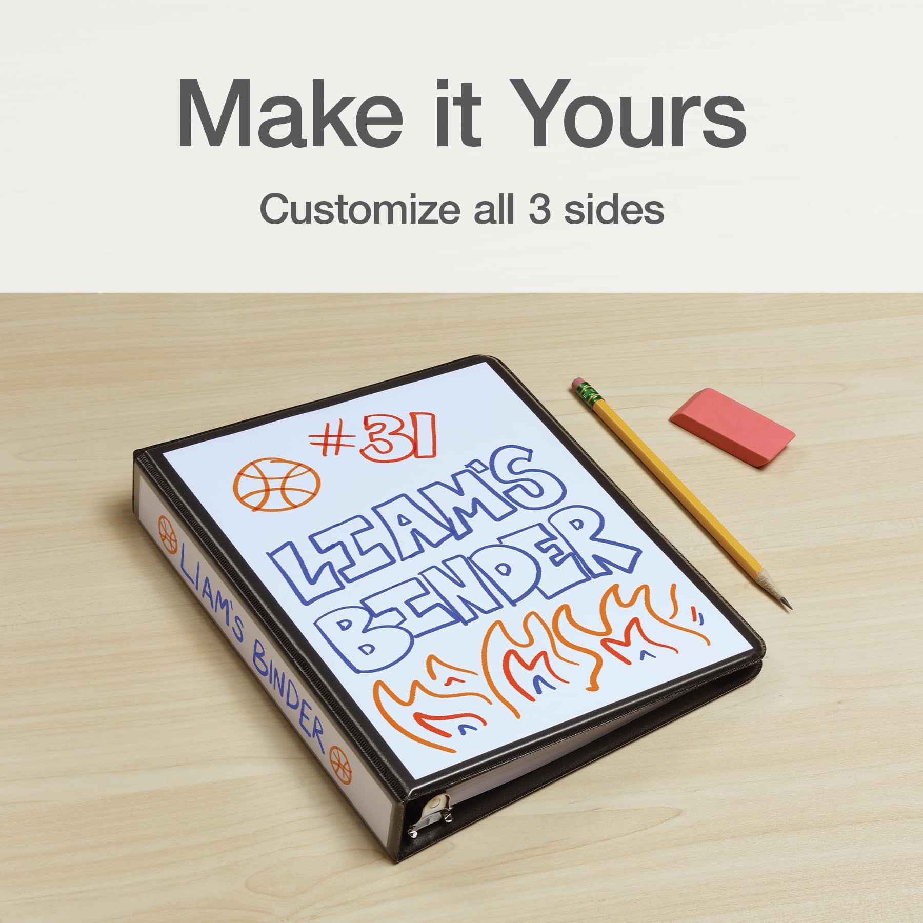 Oxford Mini View Binders 1 Round Rings Small Binders for School or Office Holds A5 Size Paper 2 — view 7