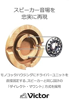 Amazon.co.jp: Victor HA-WM90-B ポータブルヘッドホン ブラック