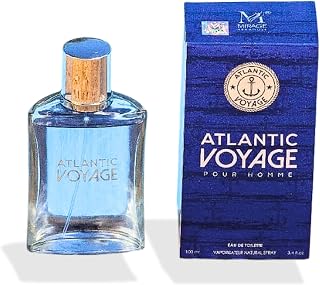 ATLANTIC VOYAGE POUR HOMME EAU DE TOILETTE 3.4 FL, is a Woody Aquatic fragrance for men.