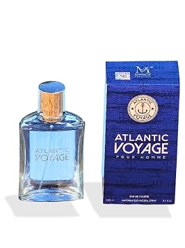 ATLANTIC VOYAGE POUR HOMME EAU DE TOILETTE 3.4 FL, is a Woody Aquatic fragrance for men.
