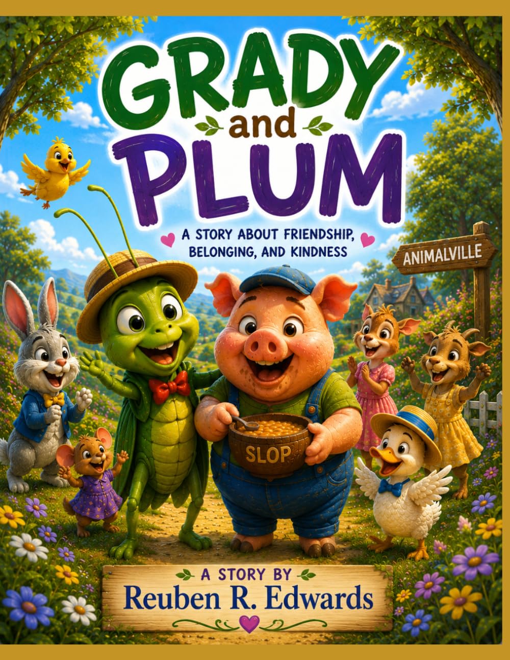 Grady and Plum: A Story About Friendship, Belonging, and Kindness