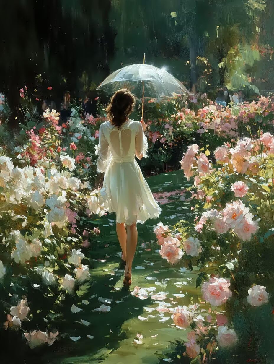 Donna Giardino, 5000 Pezzi Puzzle Classici, per Adulti YHPGL6-452