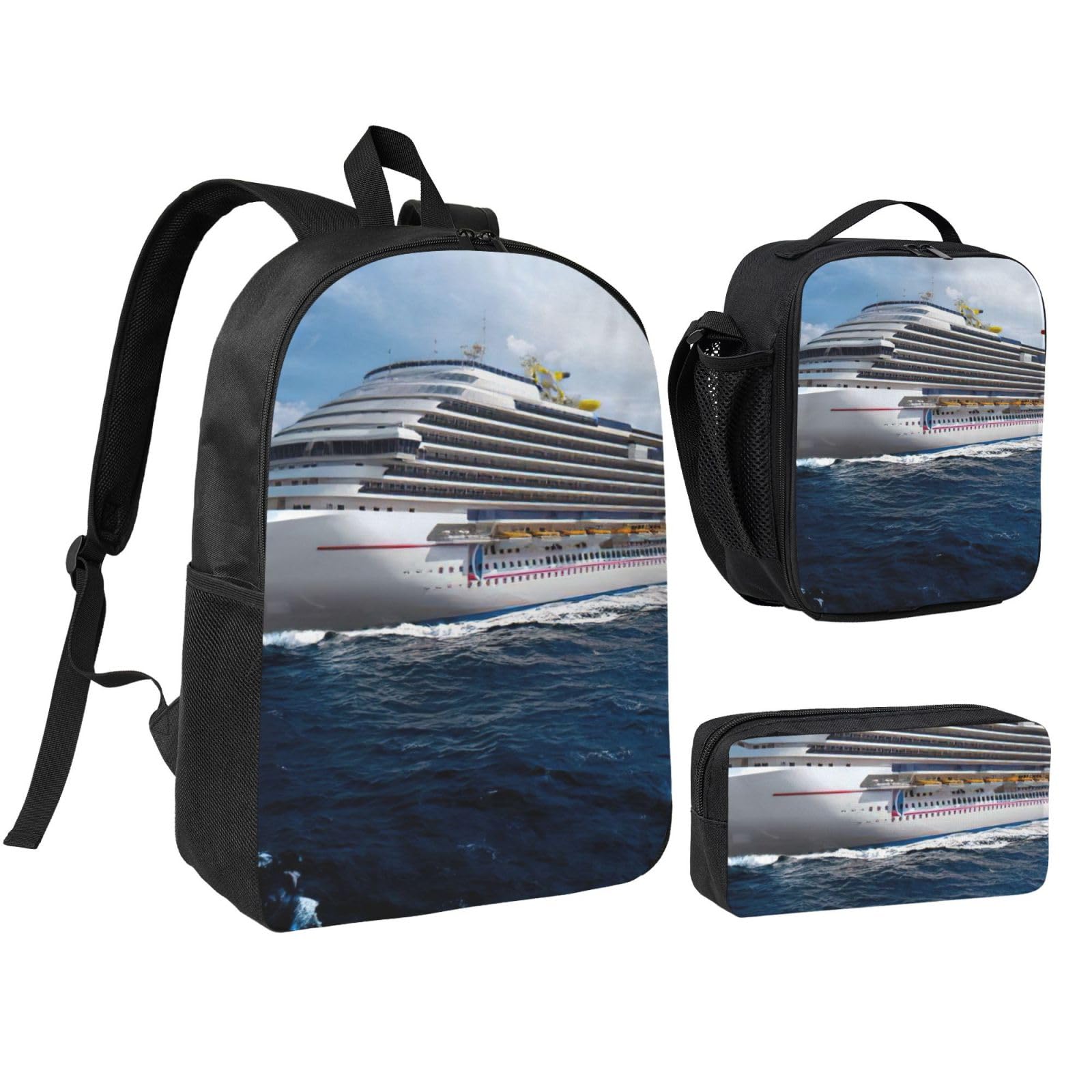 Sac à dos bateau de croisière résistant avec compartiment déjeuner isolé - 8