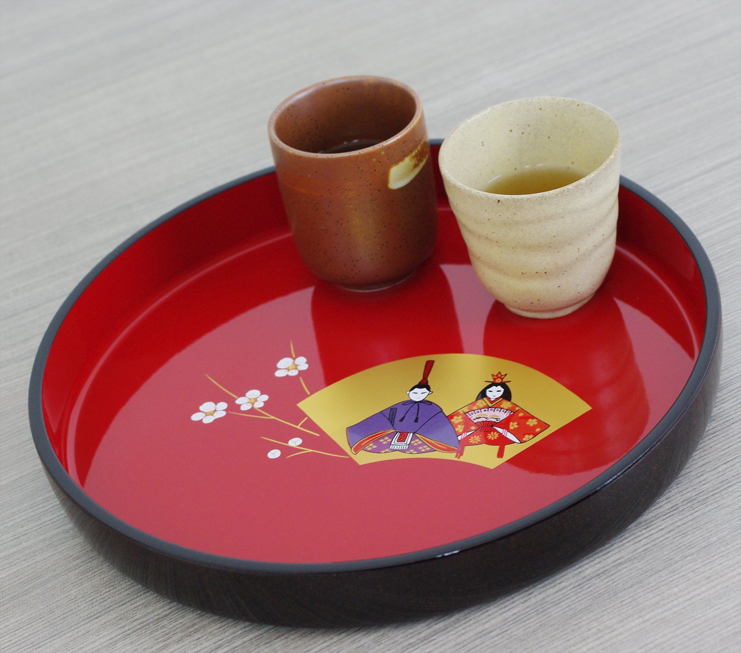 レビュー高評価の商品 30cm 10寸 トレー お盆 紀州塗り みよし漆器本舗