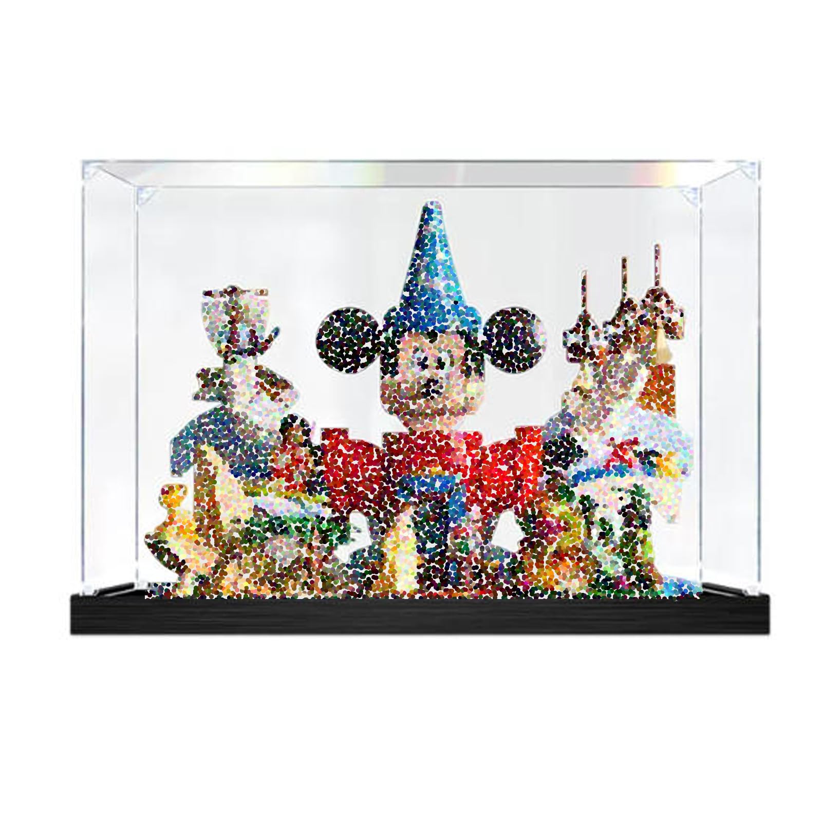 Dustproof Clear Acrylic Display Case for Lego 21352 Model ,Box Only (2mm)
