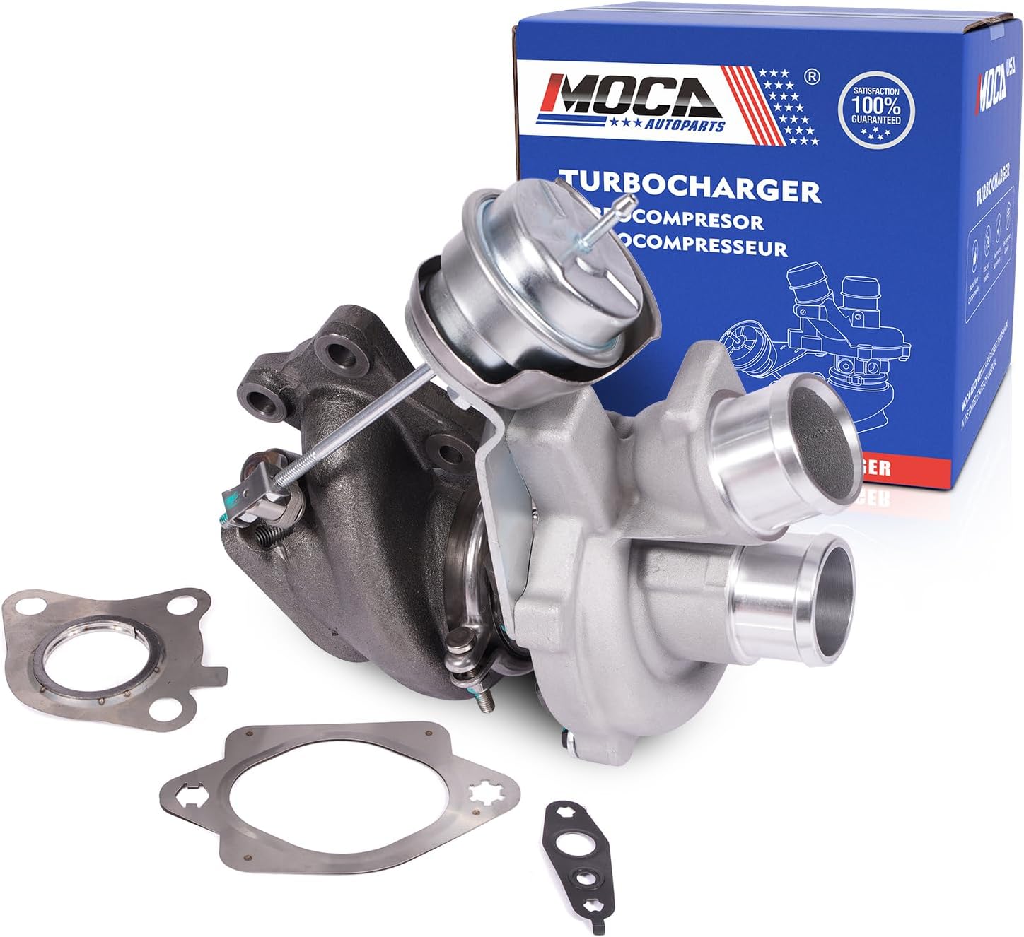 MOCA Right Turbo Turbocharger Compatible with 15-17 for Ford Expedition 3.5L & 15-22 for Ford Transit-250/350 3.5L & 15-17 for Lincoln Navigator 3.5L