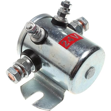 Weathermatic M24E 24V Continuous Solenoid Relay for Caterpillar, Yale, Clark, Hyster