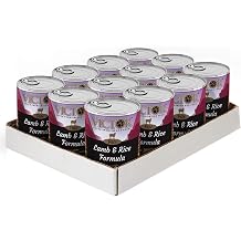 VICTOR Super Premium Dog Food Lamb and Rice Formula Pate Canned Wet Adult Dog and Puppy Food Ideal Kibble Topper or Standalone Meal All Breed Sizes, 12 x 13.2 oz Cans