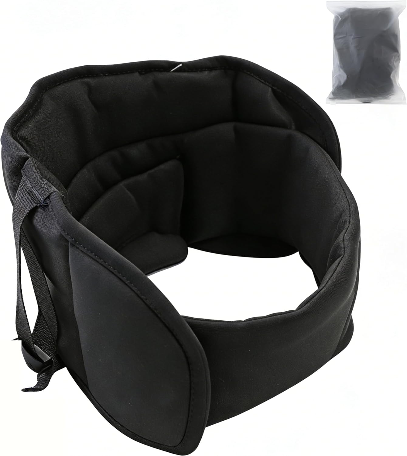 Almohada Viaje Soporte 360° Antibalas con Antifaz