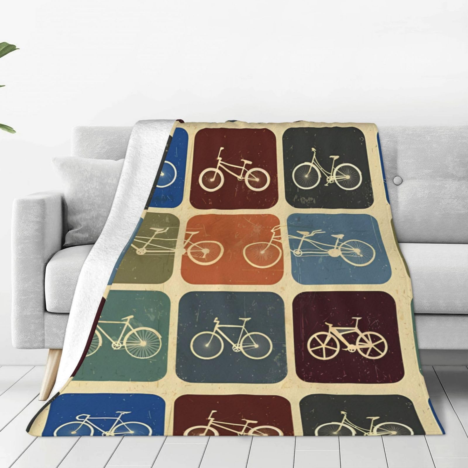 Couverture flanelle polaire chaude légère grand plaid lit canapé toutes saisons