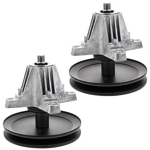 CUB CADET 918-06977A Conjunto de husillo Paquete de 2 cubiertas de 46" EFI LE KW FAB XT1-LT46 XT2-LX46 XT2LX46 XT1LT46 618-06977A