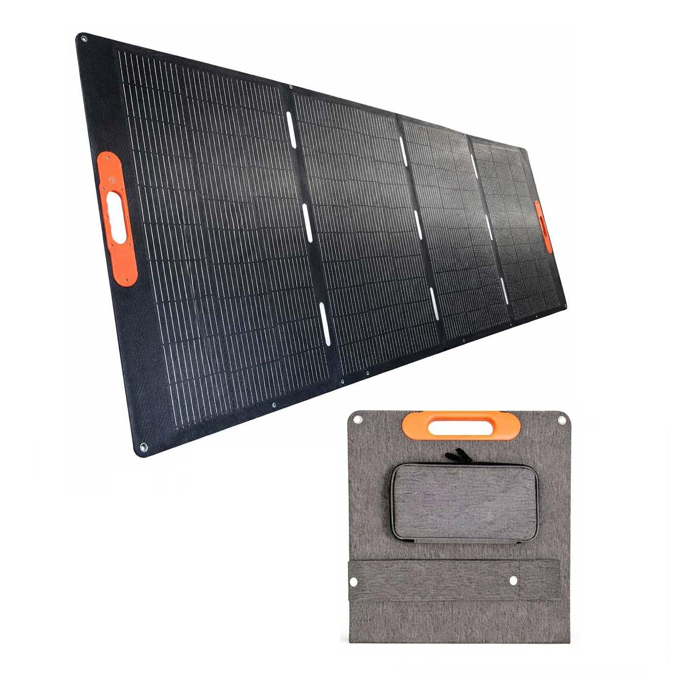 IFITech Portable 400W Solar Panel, Foldable Solar Charger – Lightweight, Durable, and Compatible with Most 40V Portable Solar Generators and Power Stations for RV, Camping, and Home Use-image-11