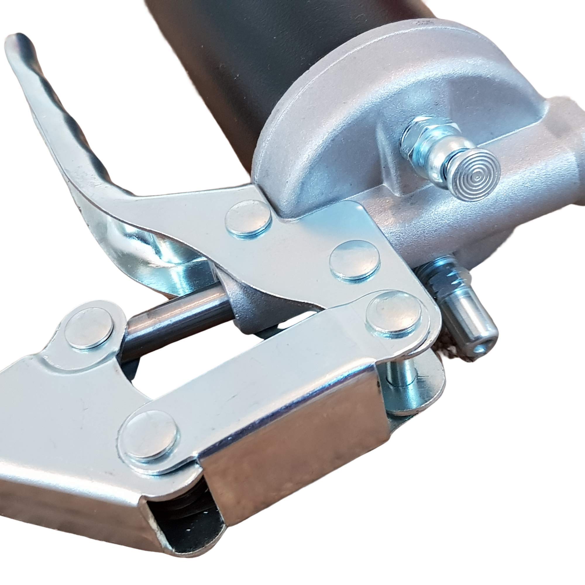 Pistol Grip Grease Gun Heavy Duty 5000 Psi with Flexible Hose and