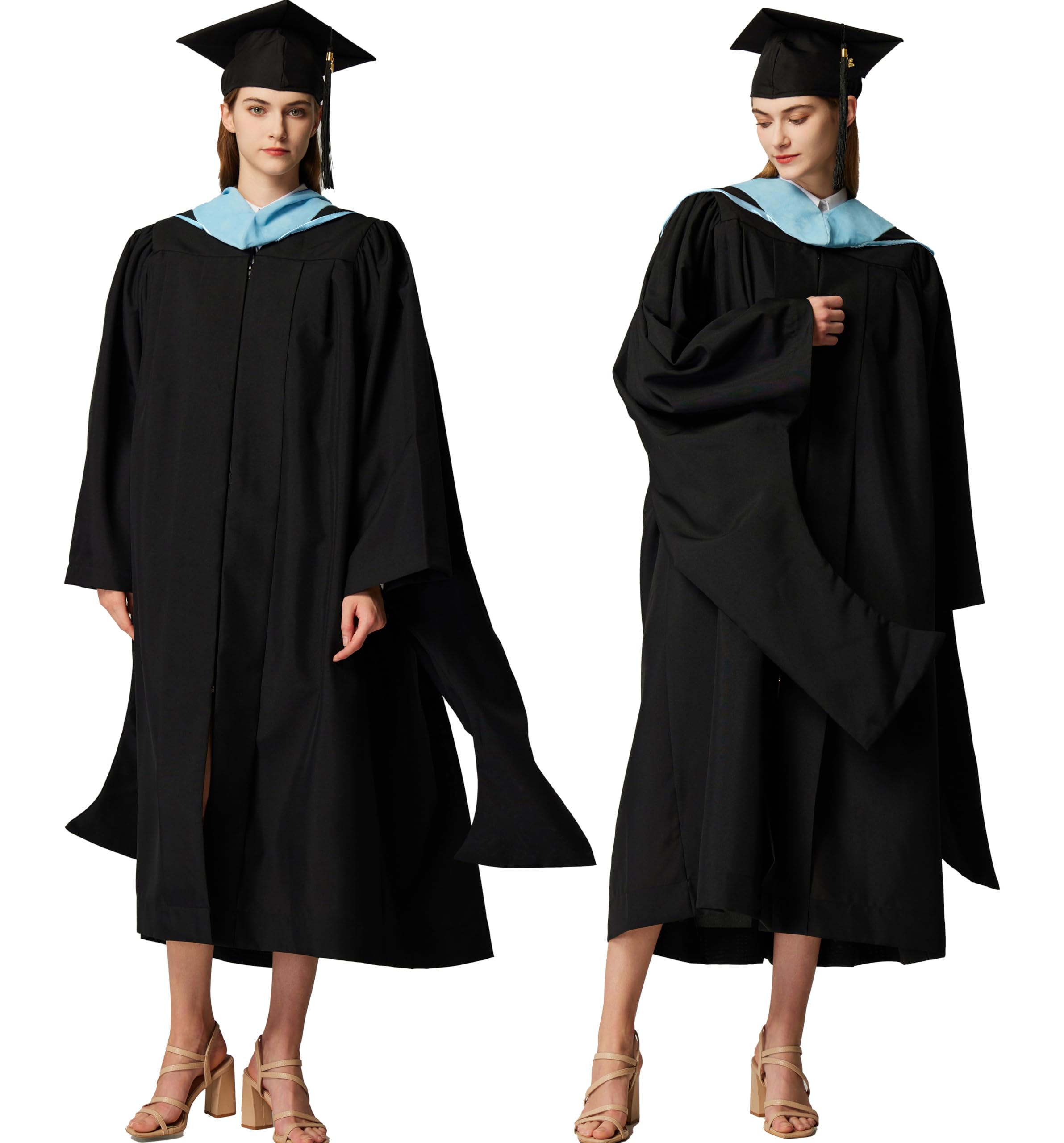 Snapklik.com : MyGradDay Master Graduation Gown Cap And Hood Master Regalia