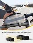 Ultra Mini Bike Pump Tire Inflator - Lamicall [5oz Ultra-Light][ 120 PSI] Portable Pump, 24 L/Min Inflation Speed, Auto Stop Tire Inflator with Guage for All Road Bike, Mountain Bike, E-Bike, Scooter