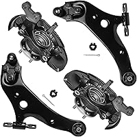 Vista 89 de Detroit Axle - Kit de brazos de control delanteros de 4 piezas para Ford Mustang Base GT 05-10 2005 2006 2007 2008 2009 2010, 2 brazos de control