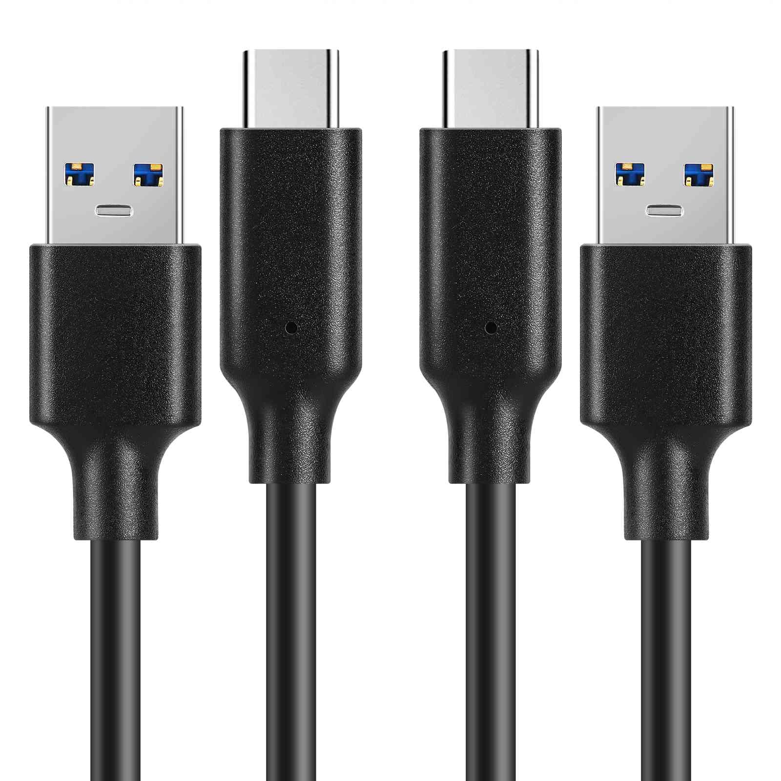UrbanX (2-Pack) USB C Android Auto Cable for Moto Z4 , 3.3FT, 10Gbps, USB C 3.1 Gen 2 USB-A, 3A Type C Charger Fast Charging Sync Data Transfer Cord