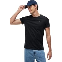 Tommy Jeans Tjm Xslim Jersey Tee Dm0dm04411, Maglietta a Maniche Corte Uomo