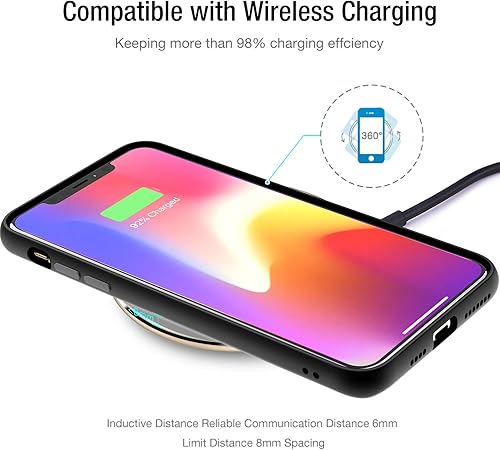 Miniatura 3 de TOZO Cargador inalámbrico portátil ultrafino de 15 W, almohadilla de carga inalámbrica rápida compatible con iPhone 1716 Plus16 Pro Max