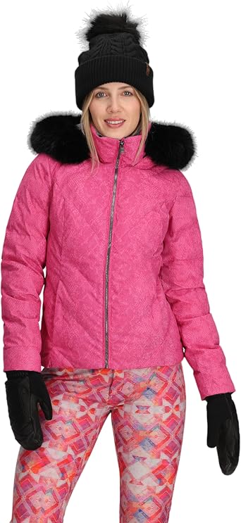 Obermeyer Womens Bombshell Winter Jacket, Waterproof and Insulated with Synthetic Down for Ski and Snow