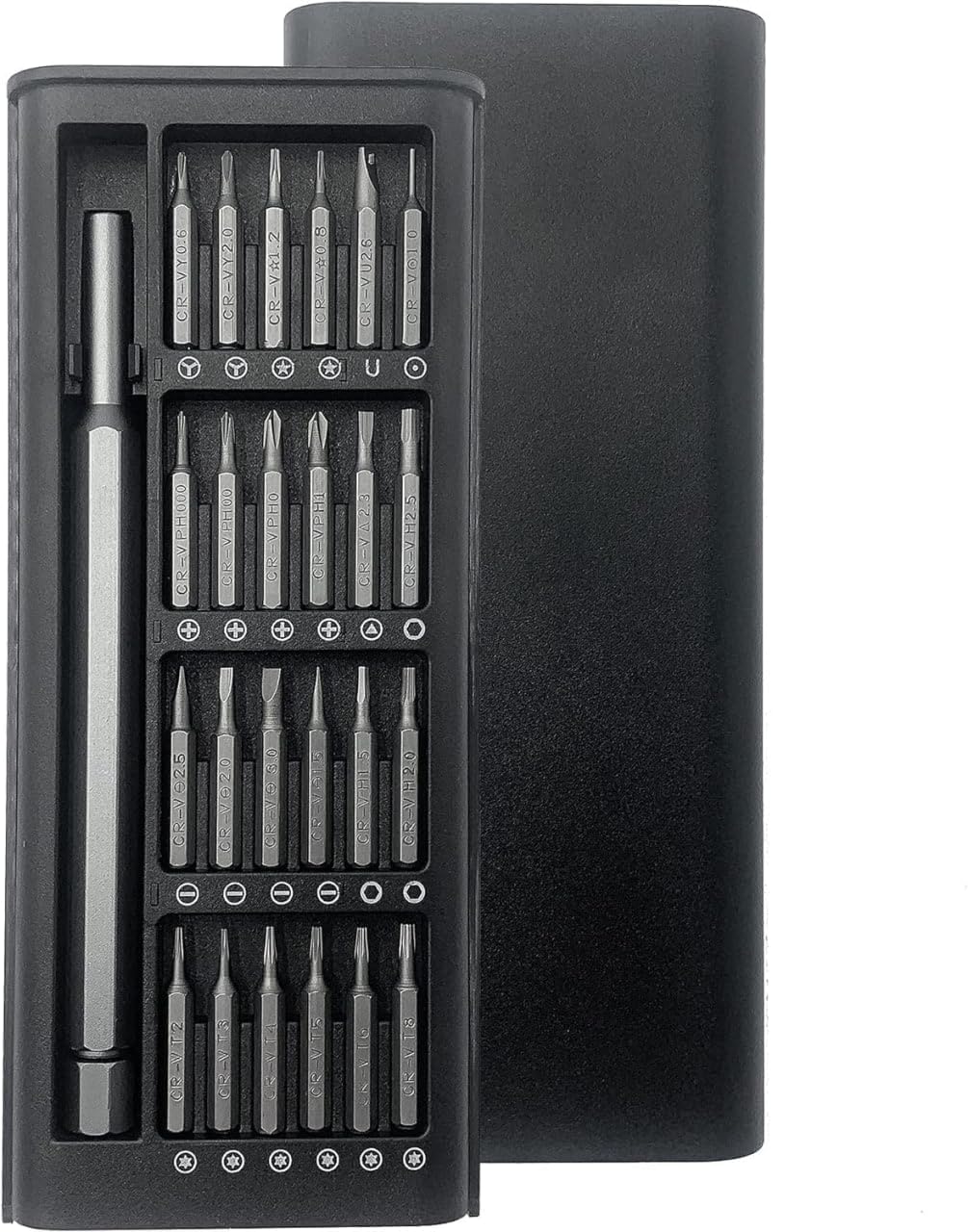 Piercell® 24 in 1 Precision Screwdriver Set Magnetic Sturdy & Compact Kit For Fixing Electronics Laptops Mobile Phones PC & Eye-Glasses Household Repair Multifunction Magnetic Driver Bit Set Piercell® 24 in 1 Precision Screwdriver Set Magnetic Sturdy & Compact Kit For Fixing Electronics Laptops Mobile Phones PC & Eye-Glasses Household Repair Multifunction Magnetic Driver Bit Set