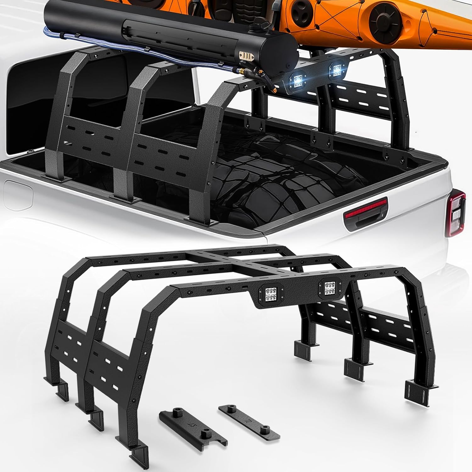YZONA 23" High Overland Bed Racks Truck Cargo Carrier with
