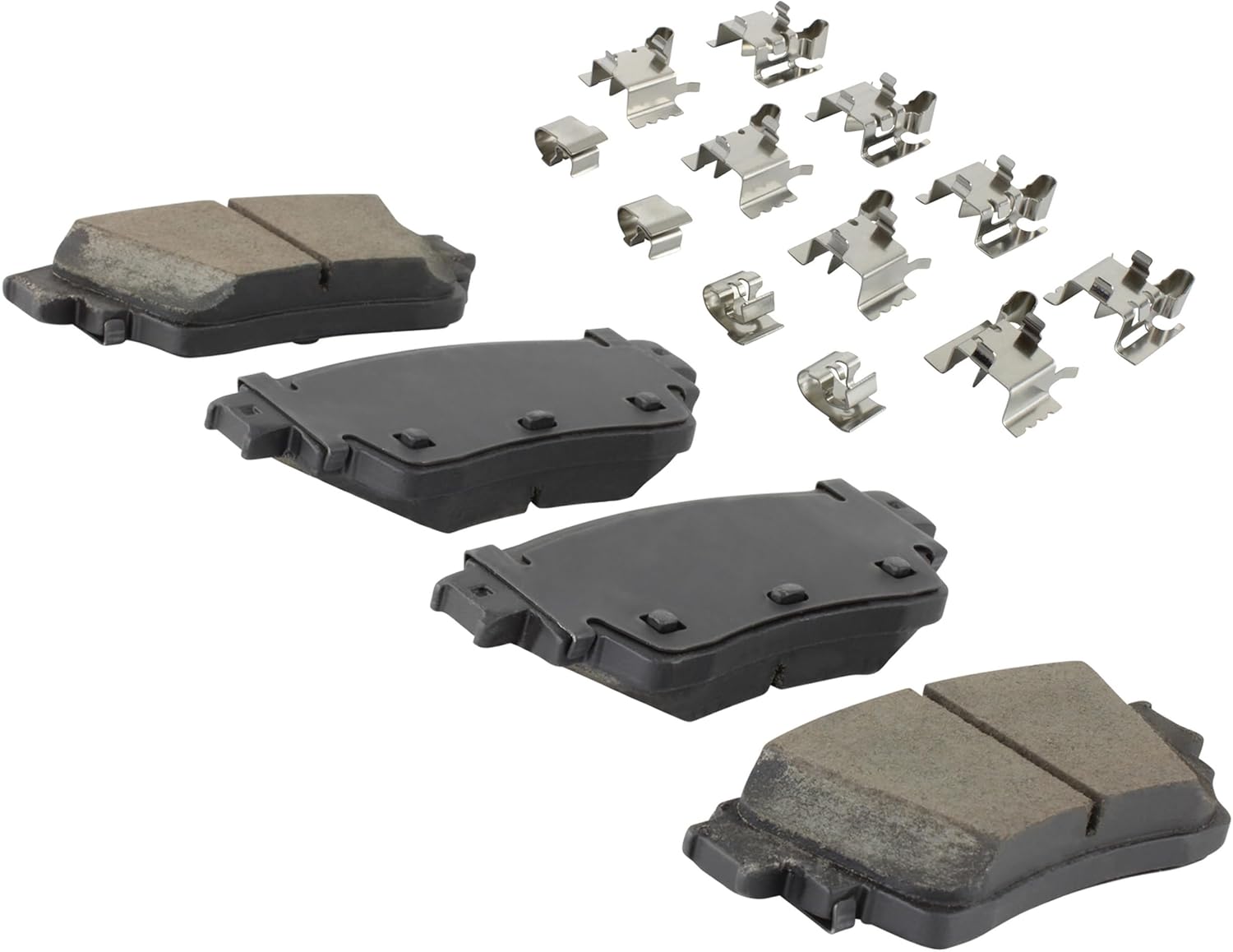 QUALITY-BUILT Rear Ceramic Brake Pads, Black Series 1003-2200C, Compatible with 2019-2025 INFINITI/Mitsubishi/Nissan (Altima,ARIYA,Kicks,Outlander,Outlander PHEV,Pathfinder,QX60,Rogue,X-Trail)