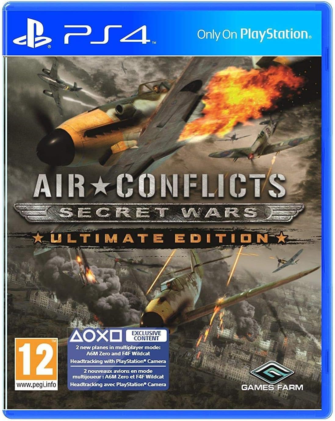 Air Conflicts Secret Wars Ultimate Edition (PS4) [Amazon Exclusive]
