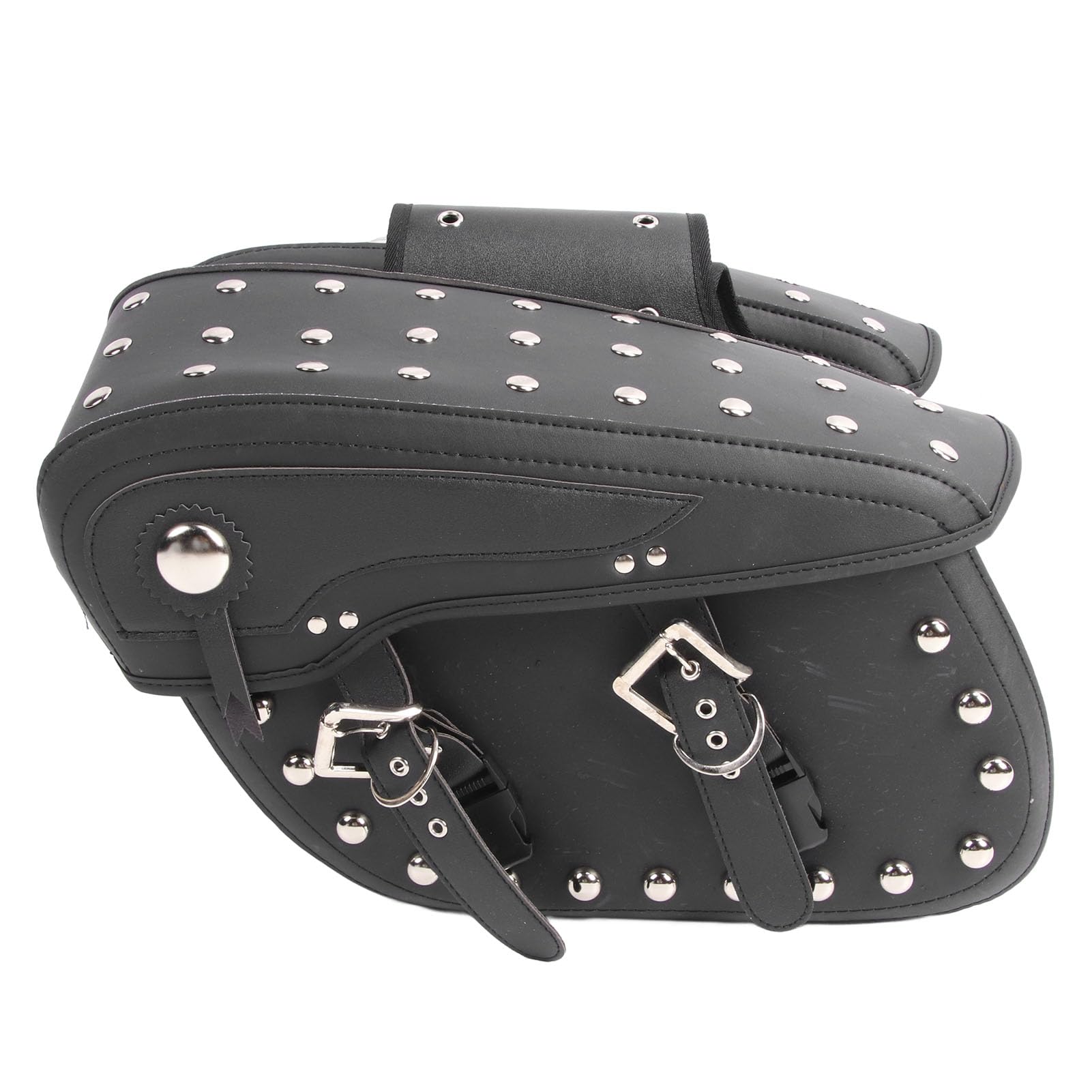Motorcycle Side Saddle Bag Stylish and Durable Luggage for Retro Cruisers