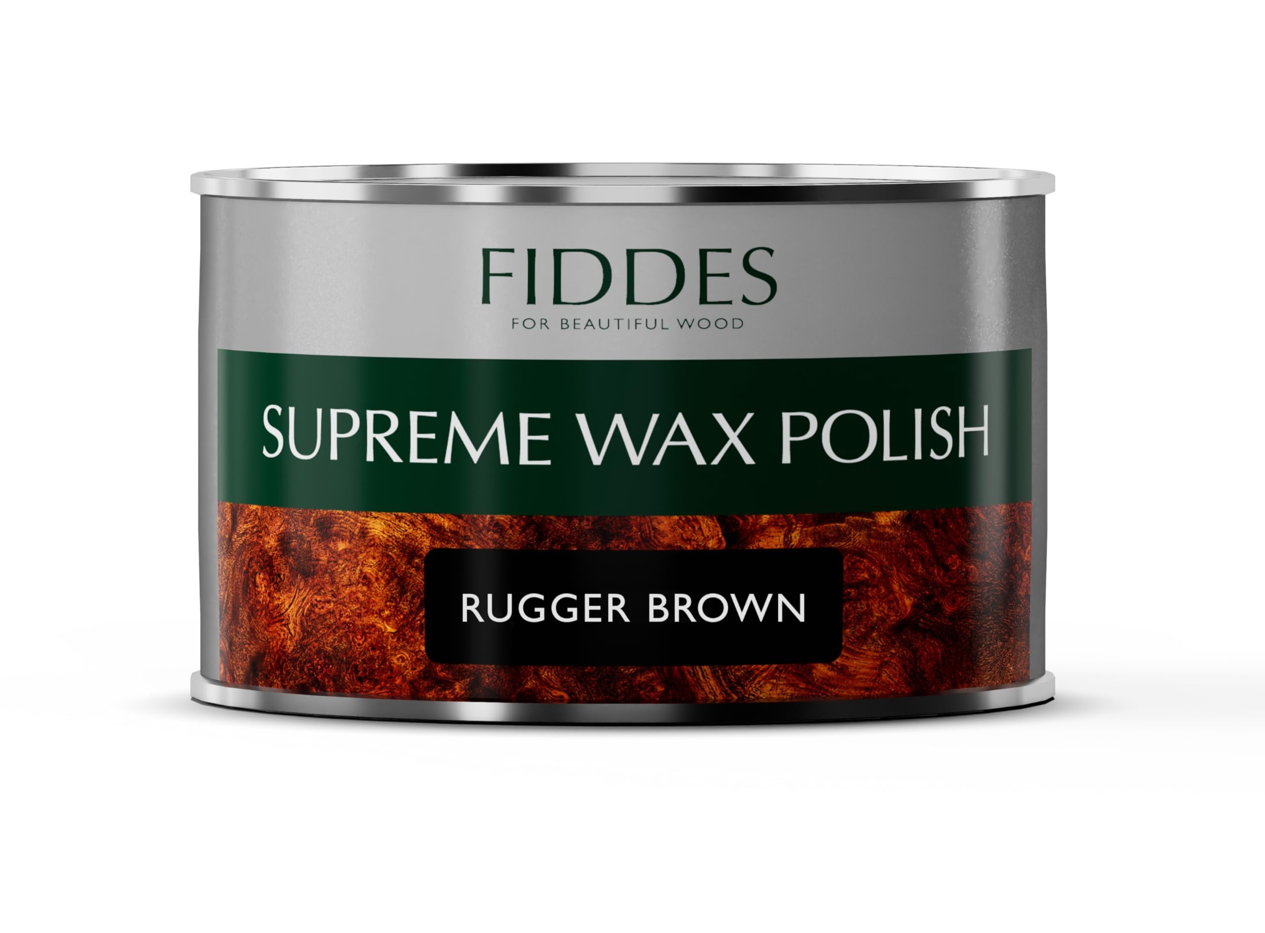 Fiddes Rugger Brown Wood Supreme Wax 400Ml