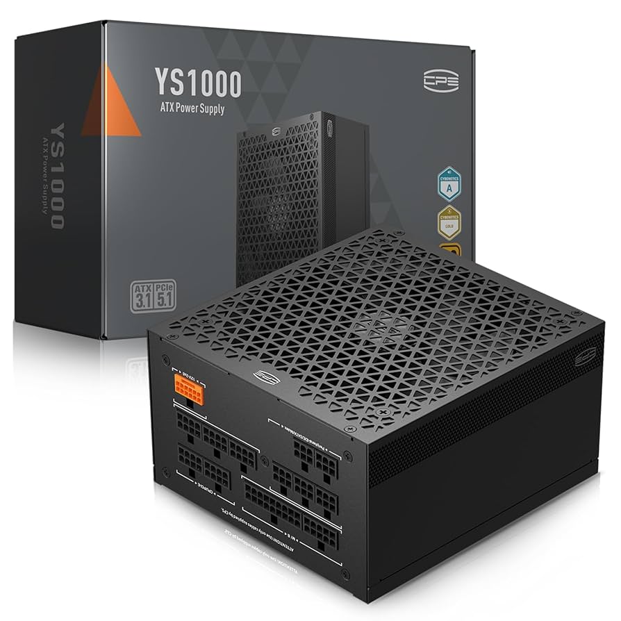 PCCOOLER CPS 「YS1000」 ATX3.1 PC電源 1000W Amazon.com: PCCOOLER PSU CPS YS1000 Power Supply, 1000W 80