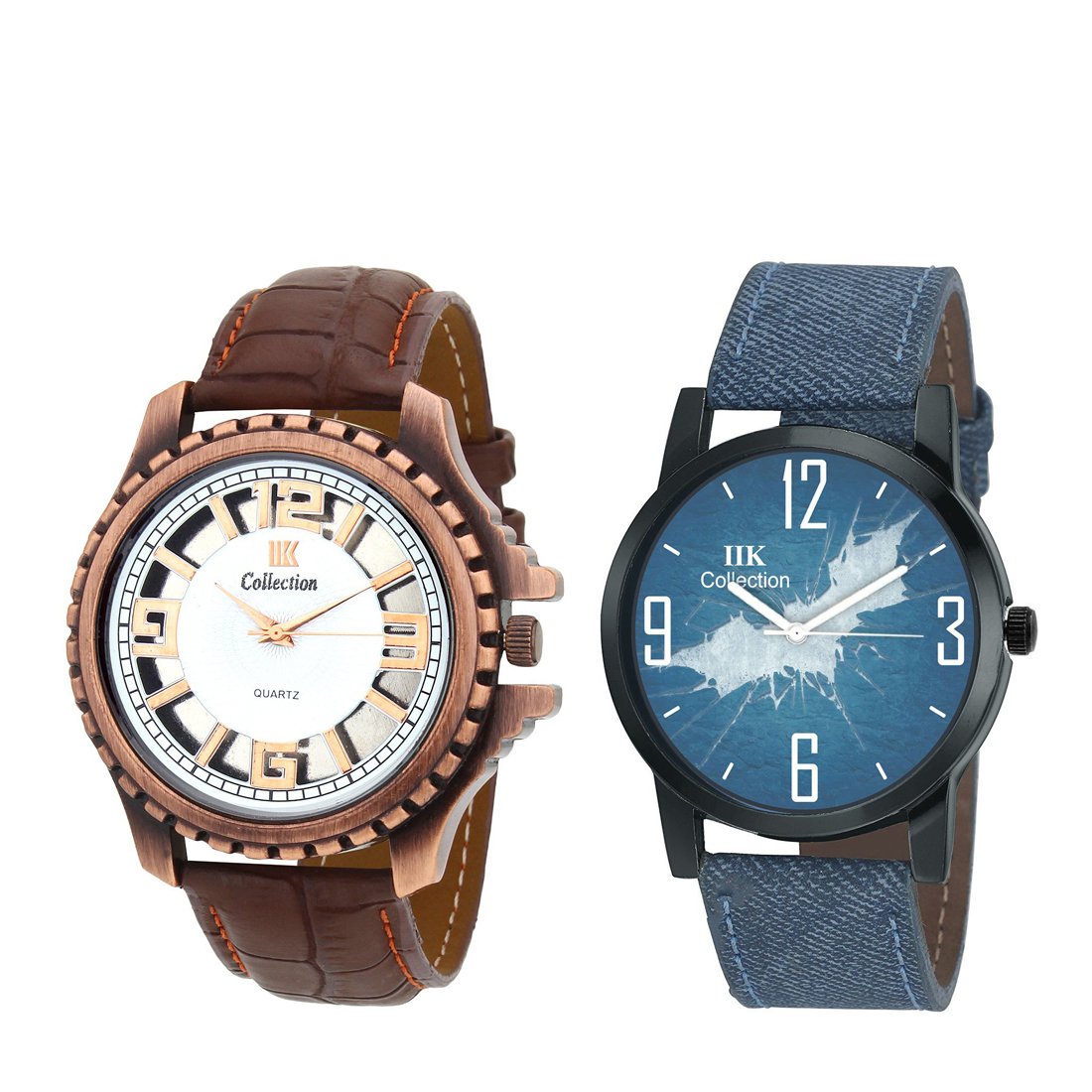 IIK COLLECTION Combo Analog Wrist Watch for Men and Boys (IIK-536M-951M) (B0747LZ268) Amazon Price History, Amazon Price Tracker