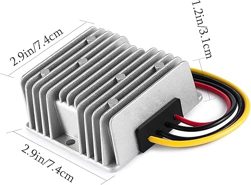 Miniatura 5 de DC a CC 8V-40V Step Up Step Up a 13.8V 10A 138W, regulador de voltaje del convertidor de aumento, adaptador de corriente de voltaje, transformador